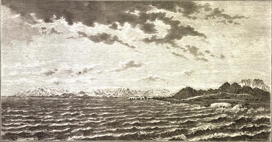 <smalIll. R. H.[=Haglund]                                        W. MEYER. X.A.</smal<b<biKystlandskab fra Matotschin Schar.</bi<bEfter <span class=