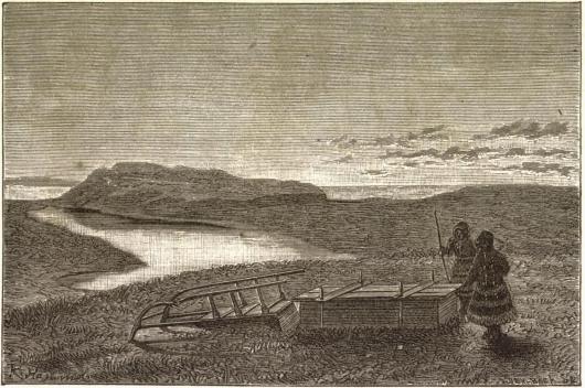 <smalIll. R. Haglund.                        L. K. BÄCK. Sc</smal<b<biSamojedgrav paa Waigatsch.</bi