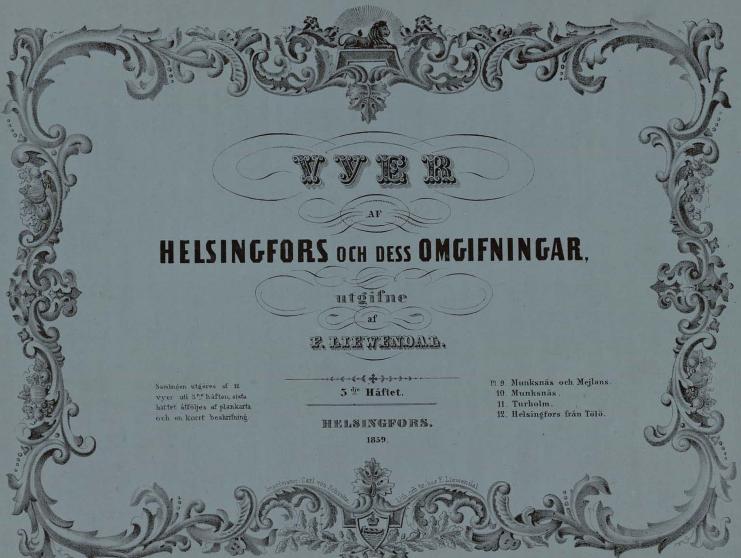 <smalImprimatur: Carl von Schoultz.                Lith. och tr. hos F. Liewendal</smal<b<biVYER</bi<bAF<b<biHELSINGFORS <span class=