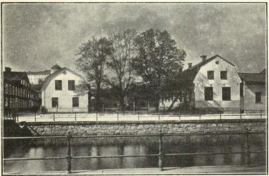 Västgöta Nation i Uppsala på 1860-talet.<b<smal(Foto: E. Osti, Uppsala.)</smal