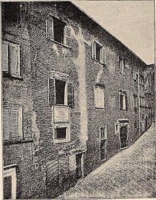 Fig. 2. Rafaels födelsehus, Urbino. Fig. 2. Rafaels födelsehus, Urbino.