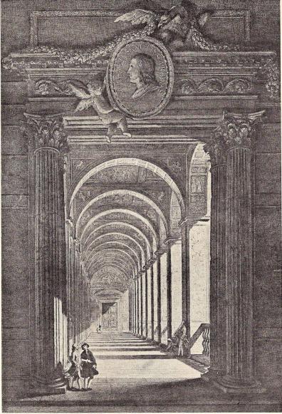 Fig. 52. Rafaels loggior, efter kopparstick.