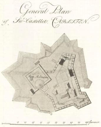 General Plan af Siö-Castellet CARLSTEN.