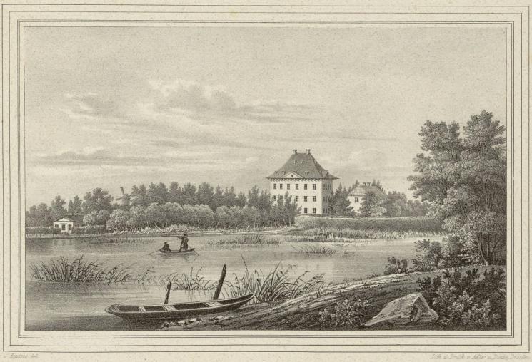 <smalJ. Knutson, del.                                                                                                                                Lith. u. Druck v. Adler u. Dietze in Dresden.</smal<b<bi<biWILLNÄS.</bi</bi