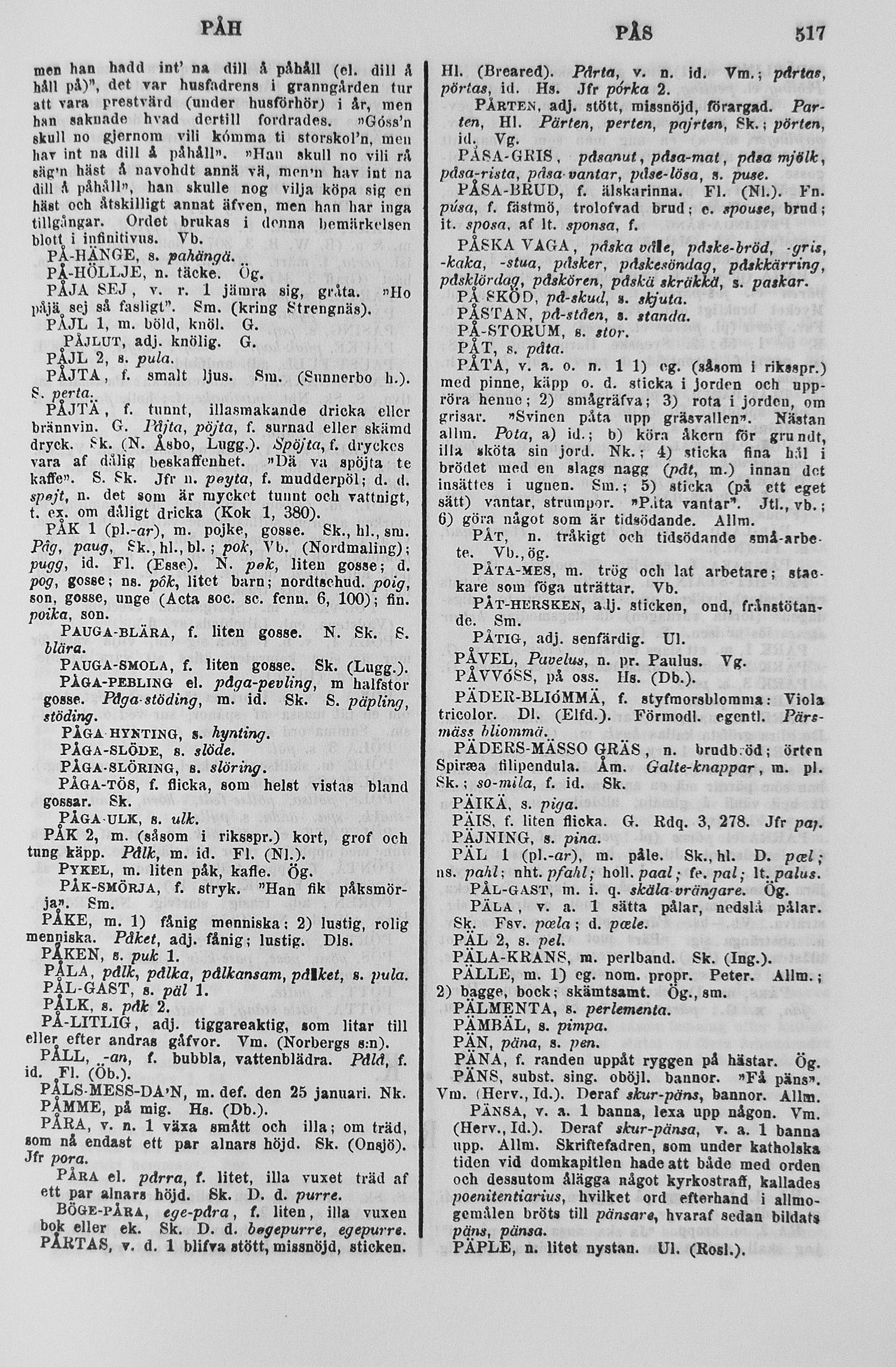 517 (Svenskt dialektlexikon : ordbok öfver svenska