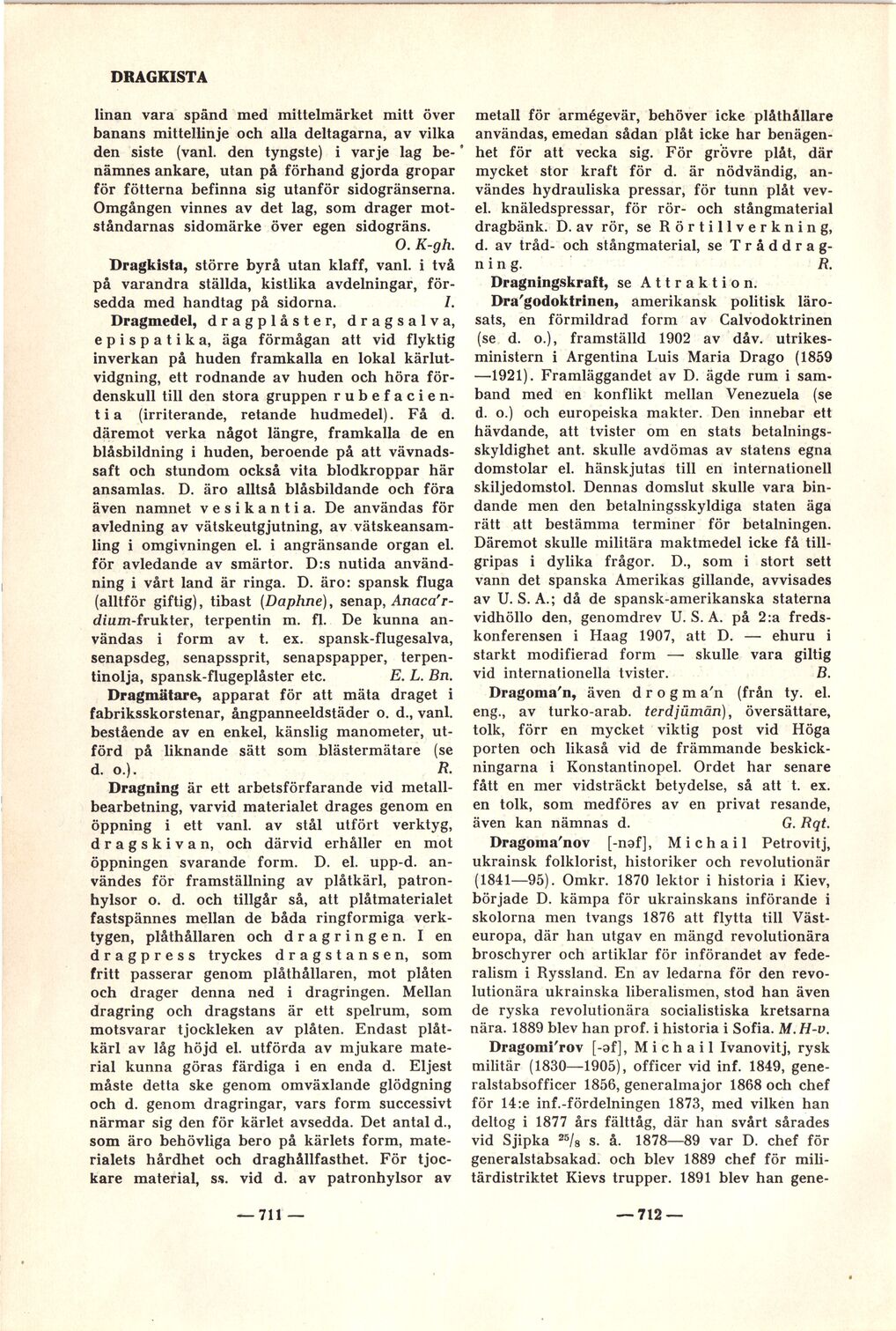 711-712 (Svensk uppslagsbok / Första upplagan. 7. Dekorativ - Egenmäktig)